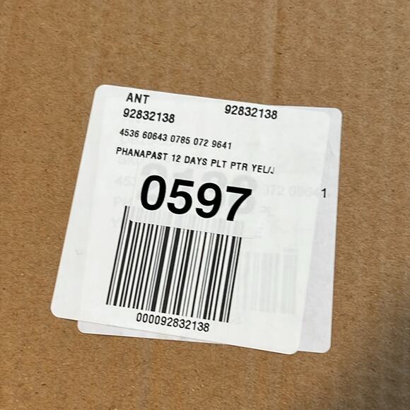 Anthropologie 12 Days of Christmas Dessert Plate Day 1 Partridge in a Pear Tree - Picture 8 of 10